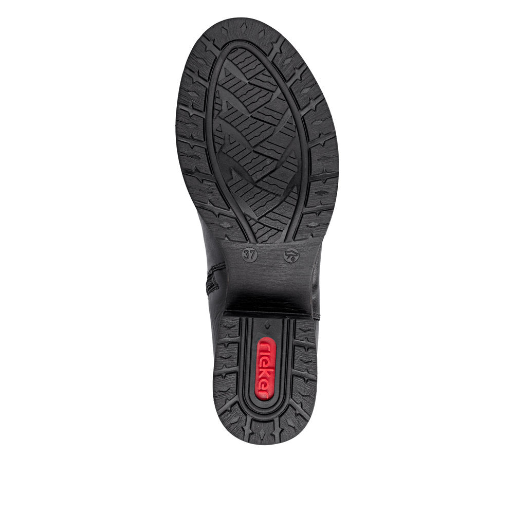 Rieker Faith Z9566-00 Black Boot