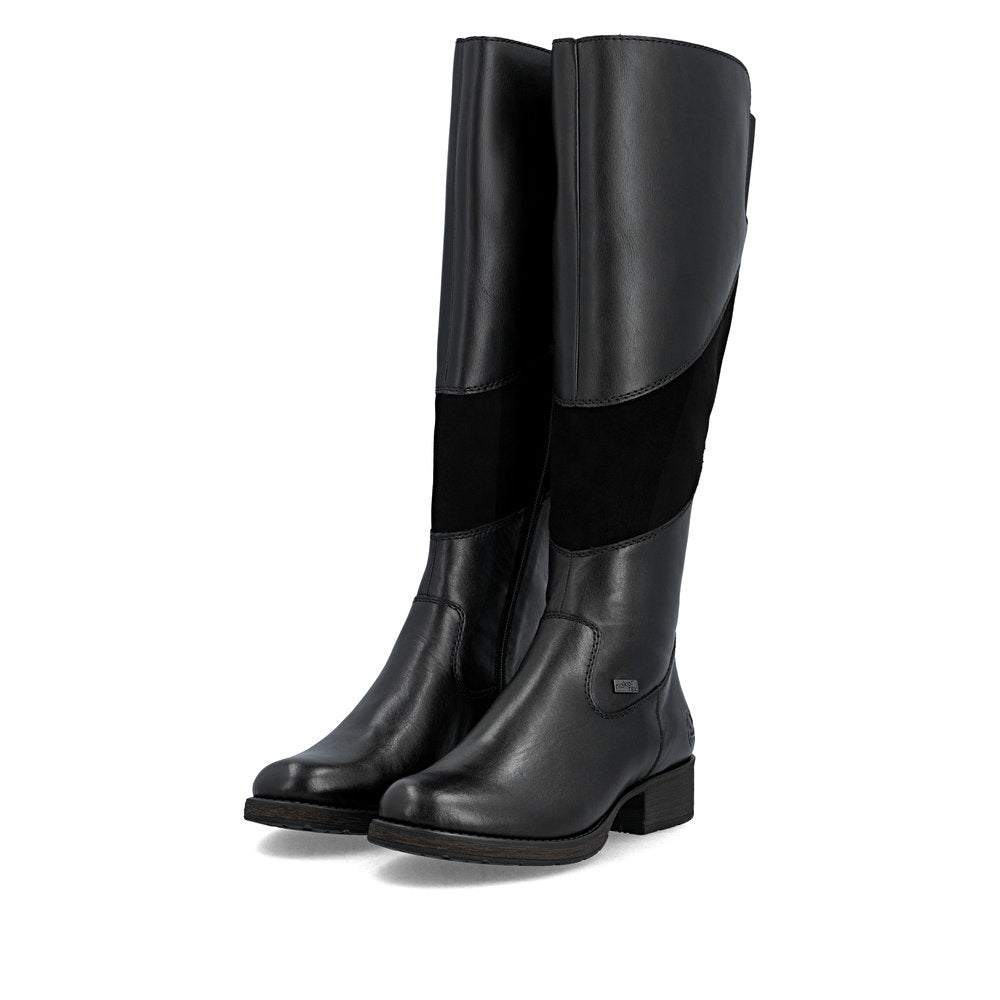 Rieker Faith Z9566-00 Black Boot