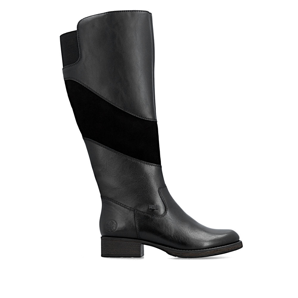 Rieker Faith Z9566-00 Black Boot