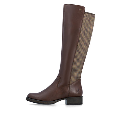 Rieker Faith Z9591-28 Burgundy Boot