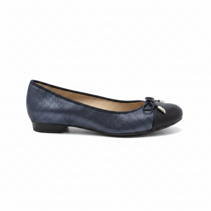 Ara Bari Bow Trim Low Heel Pump