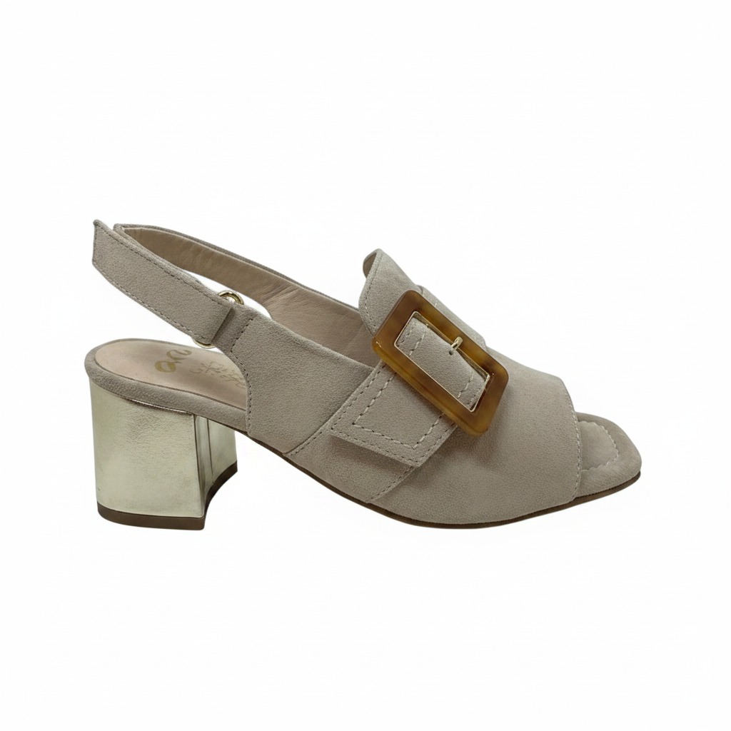 Ara Brighton High Front Buckle Tim Sandal