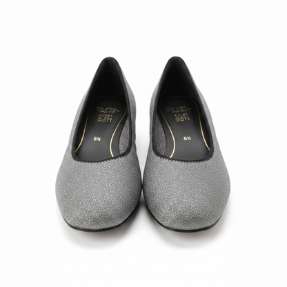 Ara Graz Metallic Twinkle  Low Heel Court Shoe