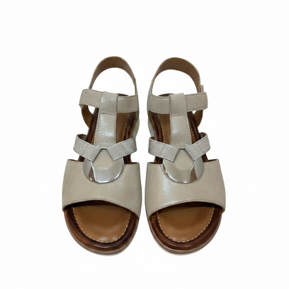 Ara Kreta Disc Trim Elastic And Adjustable Strap Sandal