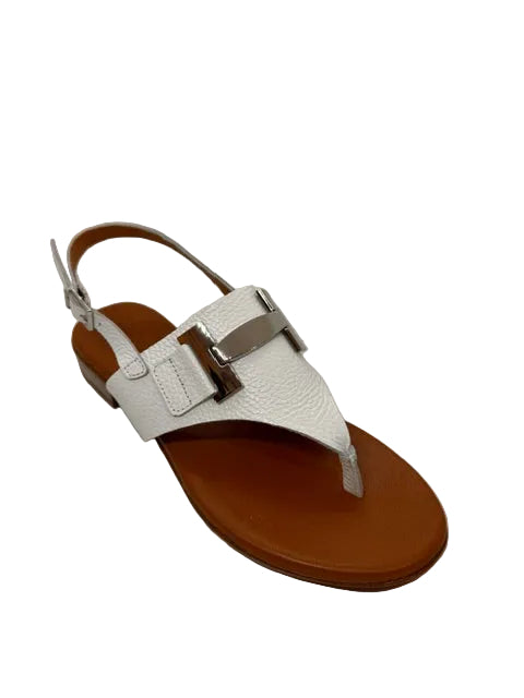 Oh! My Sandals Ladies H Trim Toe Post Sandal