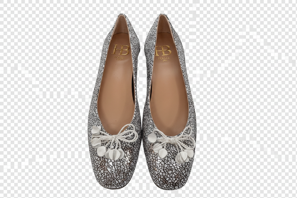 Jest Crisp Metallic Pump - Background Removed