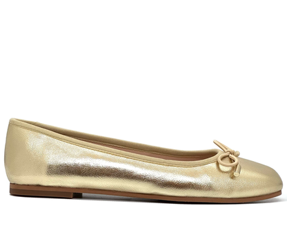 Ravel Ellon Ladies Metallic Ballet Pump