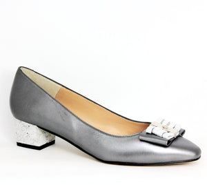 Frances Low Heel Court Shoe