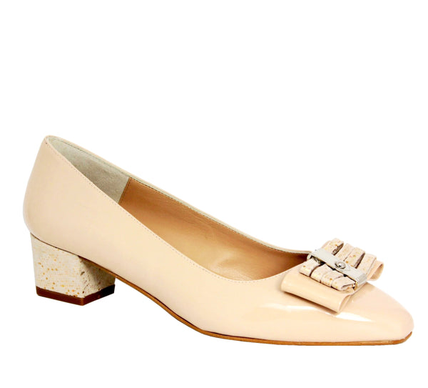 Frances Low Heel Court Shoe