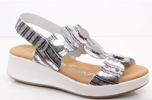 OH My Sandals Ladies Sandal Silver