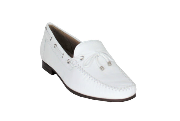 Whip Low Heel Loafer With Bow Trim