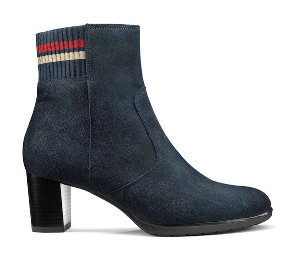 Orly High Heel Suede Ankle Boot