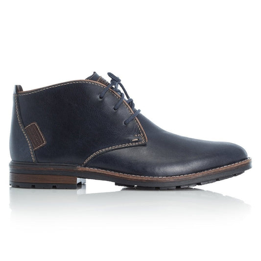 Rieker Men's Boot Navy Leather