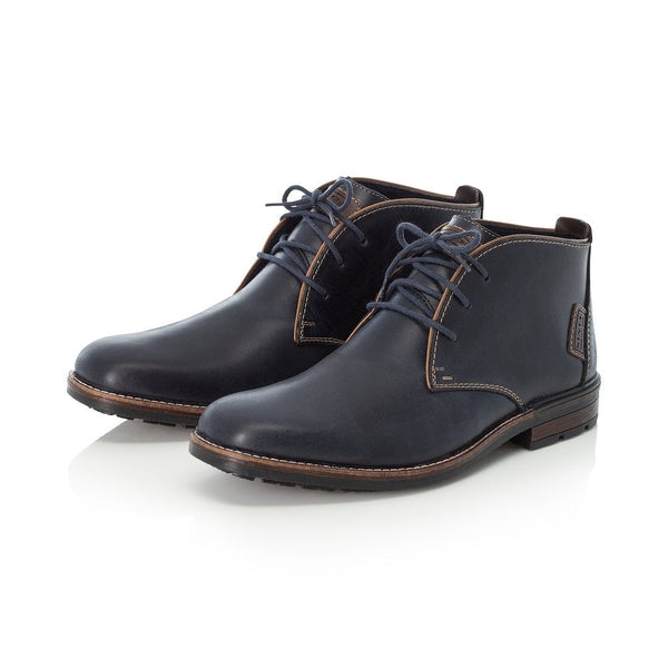 Rieker Men's Boot Navy Leather