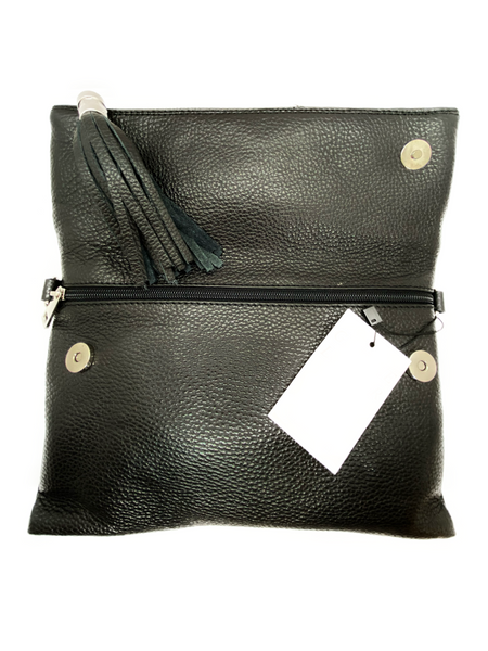HB Italia Leather Feature Clutch Bag