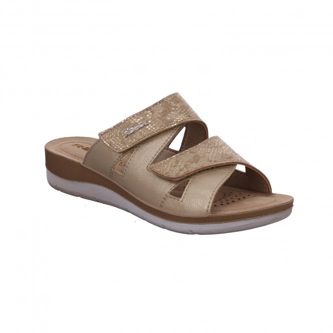 Rohde Ladies Double Velcro Backless Sandal