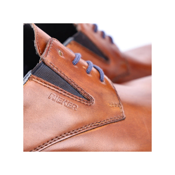 Rieker Men's Chisel Toe Lace Gibson Shoe