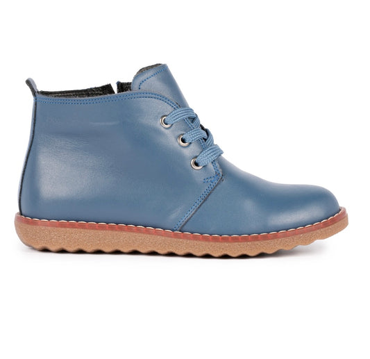 Lunar Ladies Claire Lace Up Leather Boot