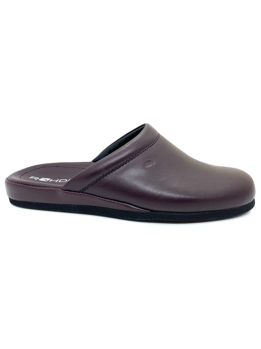 Rohde Men's Backless Leather Slipper