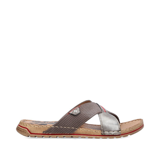 Rieker Men's Backless Slip On Sandal