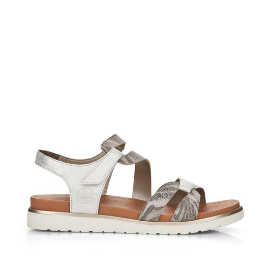 Rieker Ladies Cross Strap Sandal