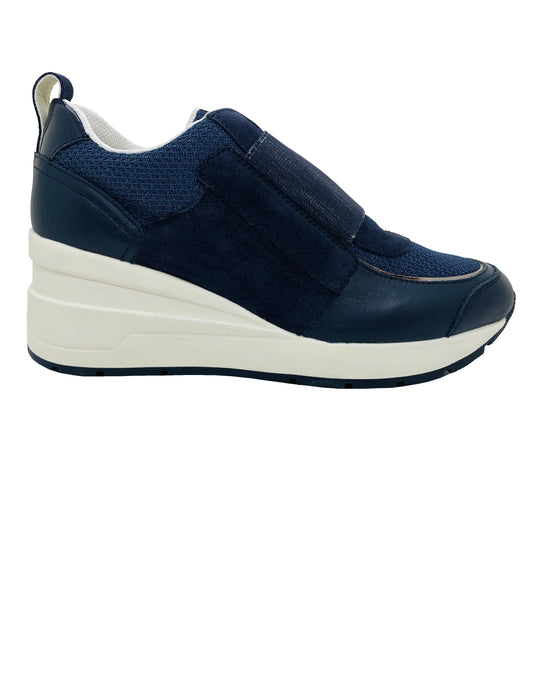 Geox Zosma Ladies Slip On Wedge Sneaker