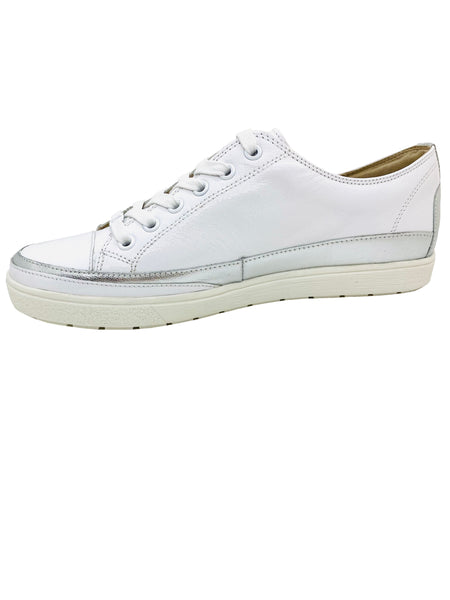 Caprice Ladies Lace Up Patent Sneaker