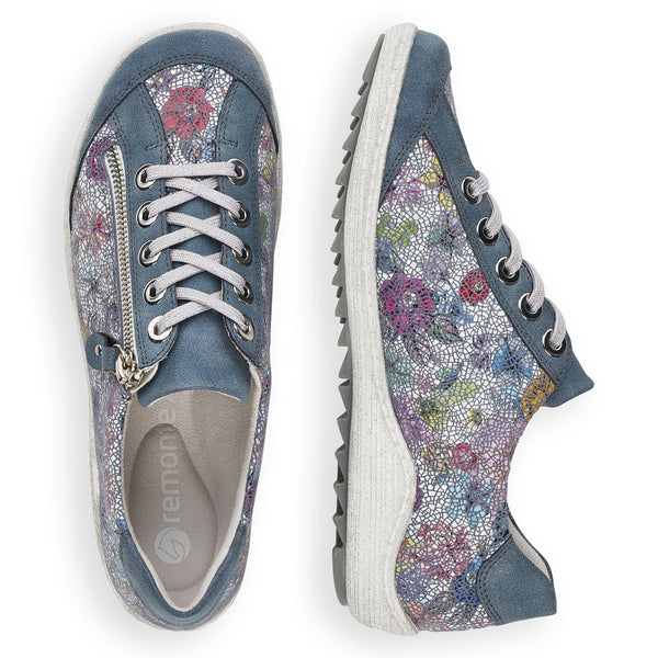 Remonte Ladies Floral print Sneaker