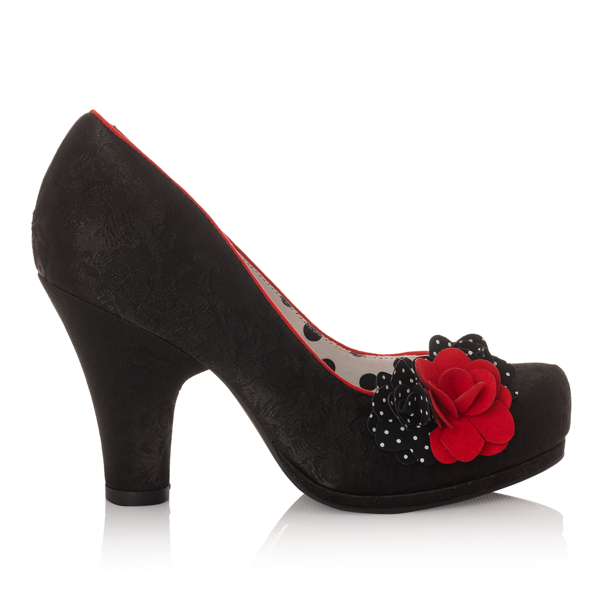 Ruby Shoe Eva Ladies Mid Heel Court Shoe