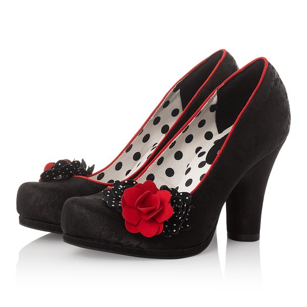 Ruby Shoe Eva Ladies Mid Heel Court Shoe
