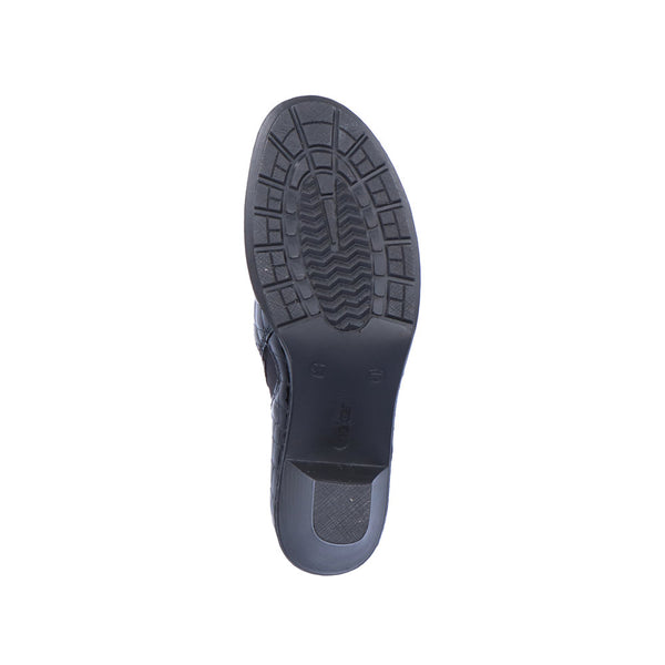 Rieker Ladies Croco Leather Shoe Boot