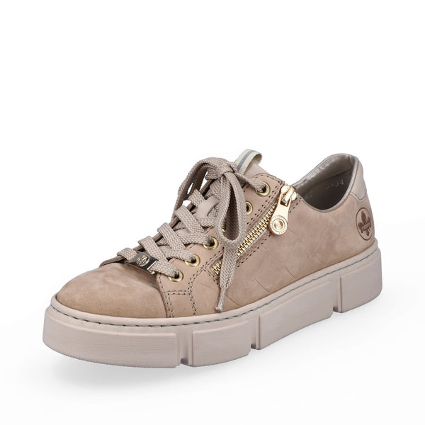 Rieker Ladies Lace Up Chunky Sole Sneaker