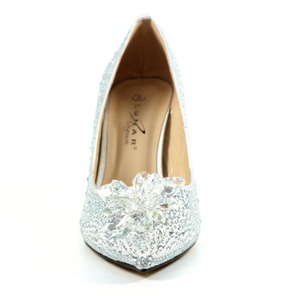 Lunar Regal Crystal Ladies Court Shoe