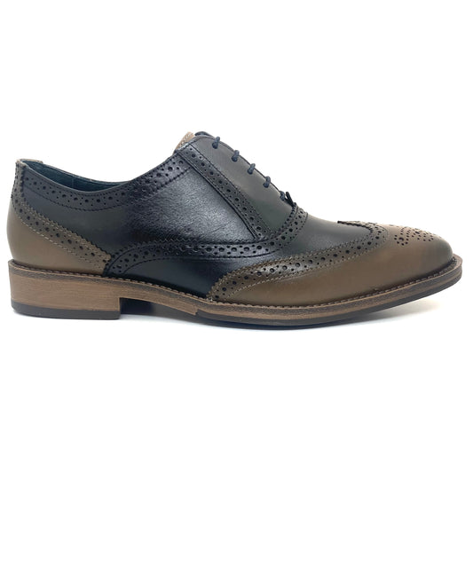 Savelli Men's Two Tone Brogue