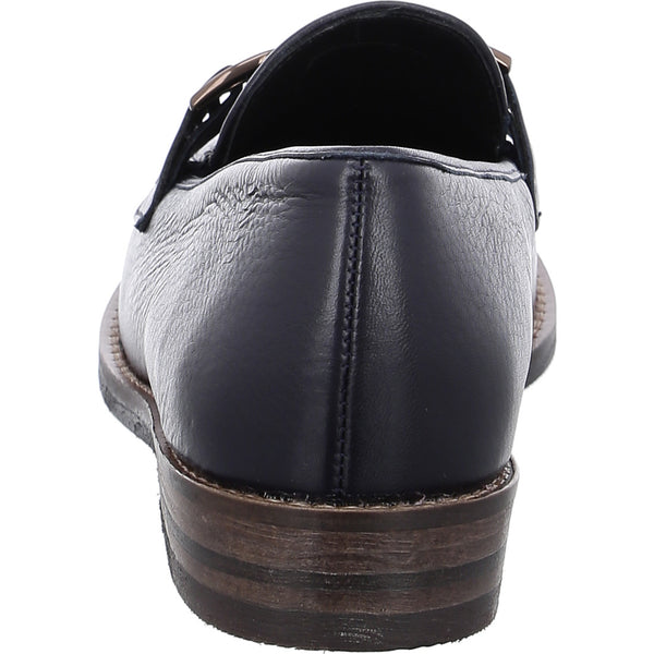 Ara Navy leather loafer