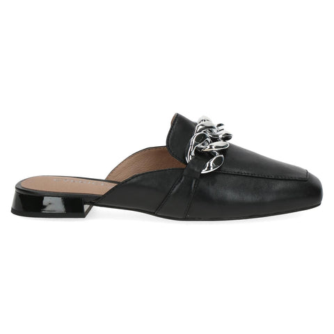 Caprice Ladies Chain Trim Backless Loafer