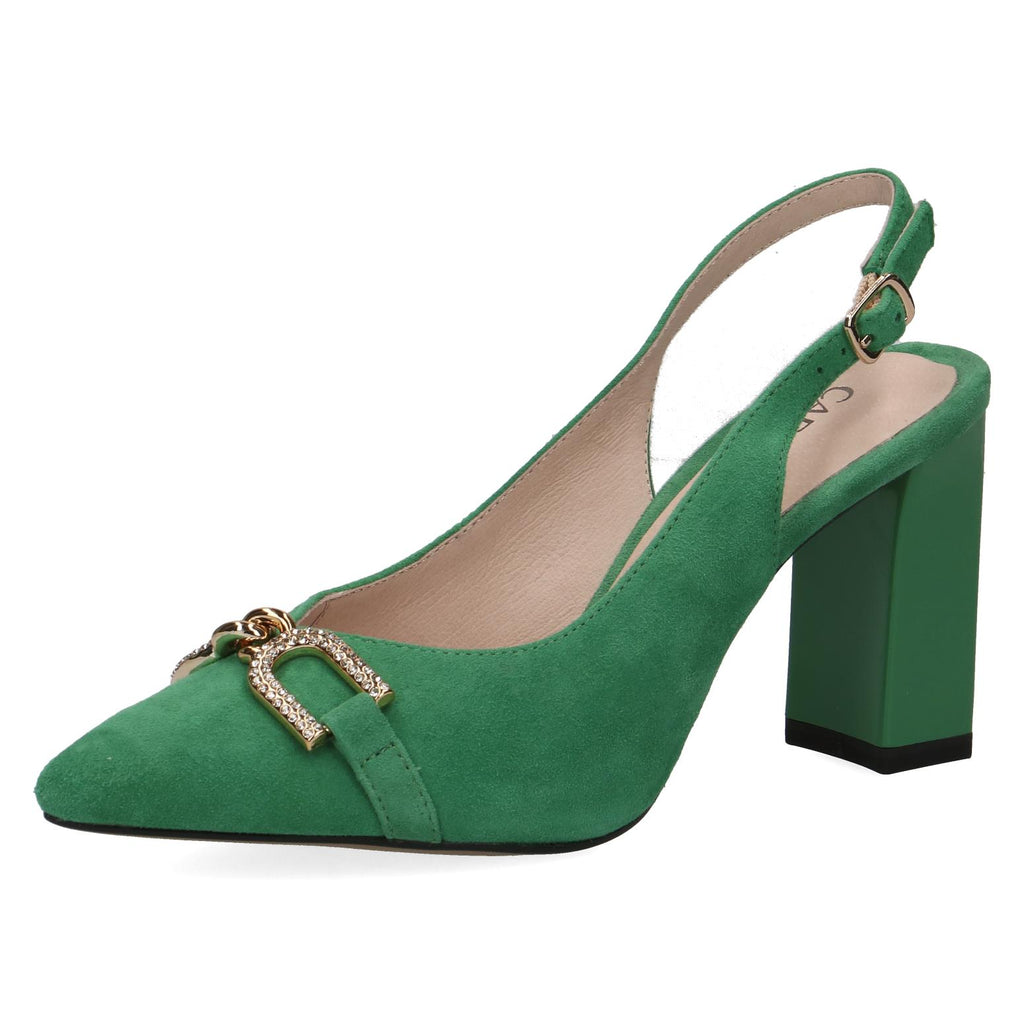 Caprice Ladies Block Heel Velcro Sandal 28212-42 102 – Finn Footwear