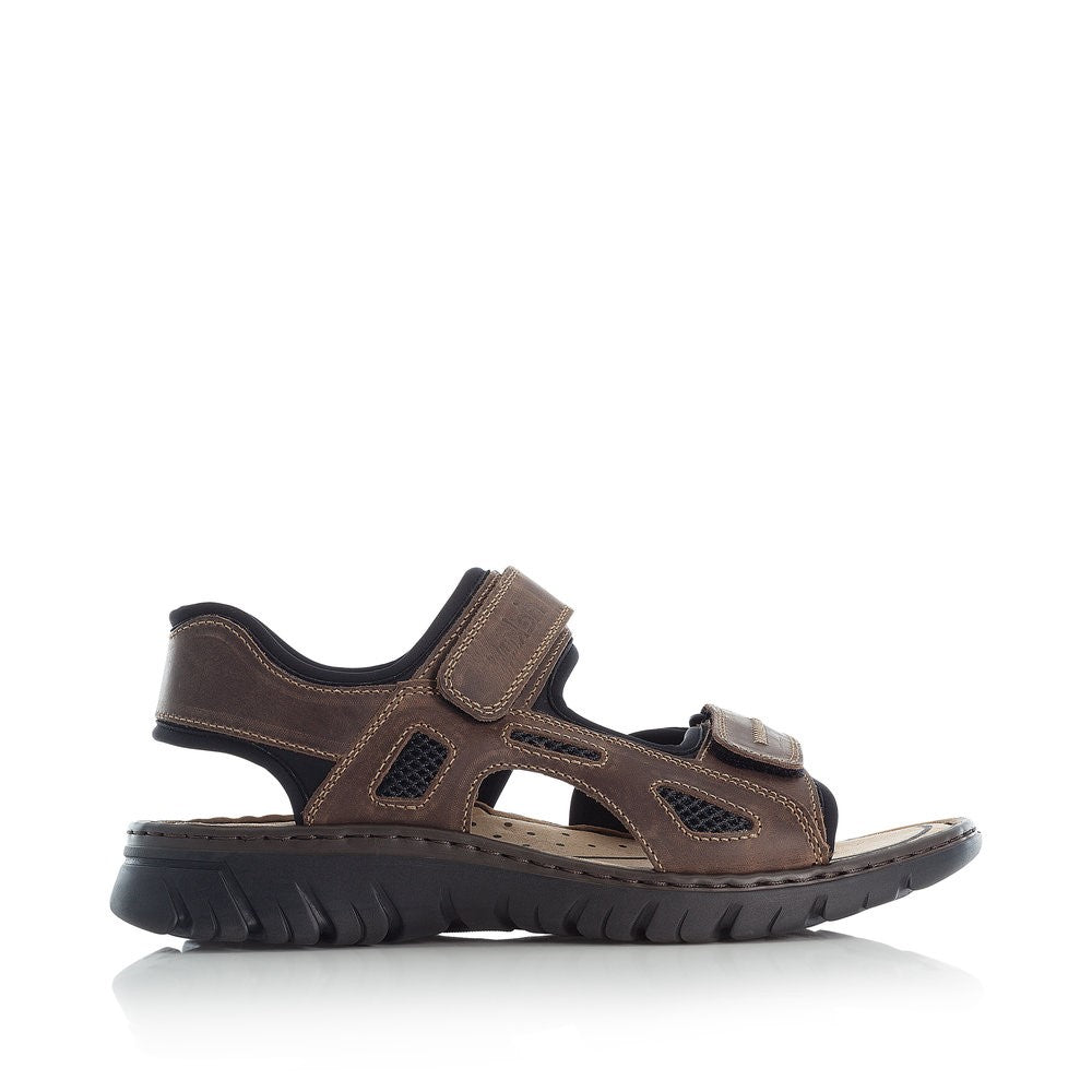 Rieker Men's Velcro Adjustable Sandal â Hobson Shoes
