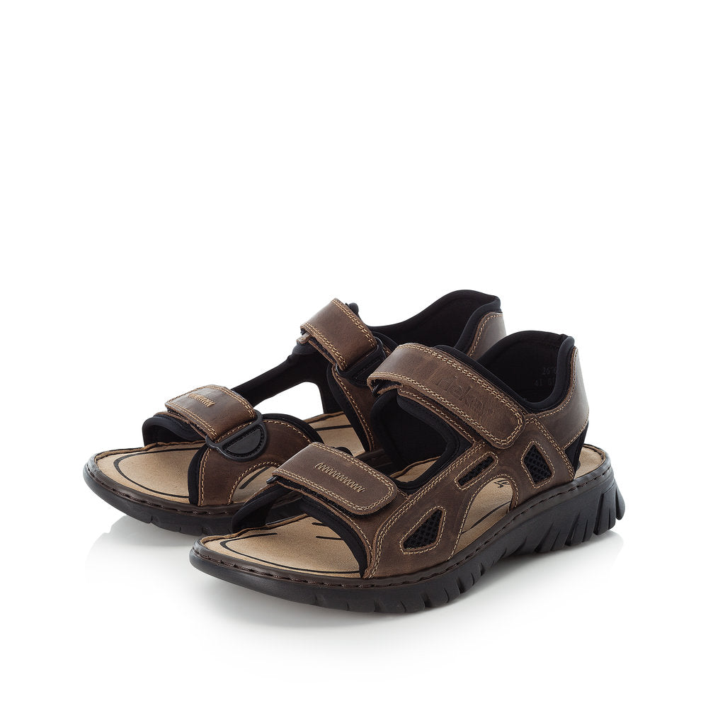 Rieker Men's Velcro Adjustable Sandal â Hobson Shoes