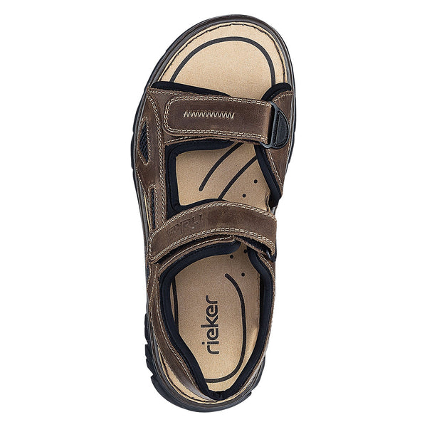 Rieker Men's Velcro Adjustable Sandal
