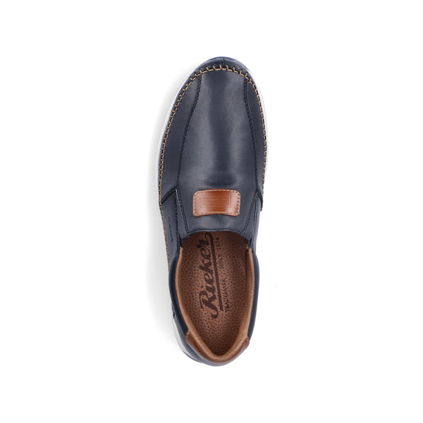 Rieker Men's Soft Leather Slip On Shoe