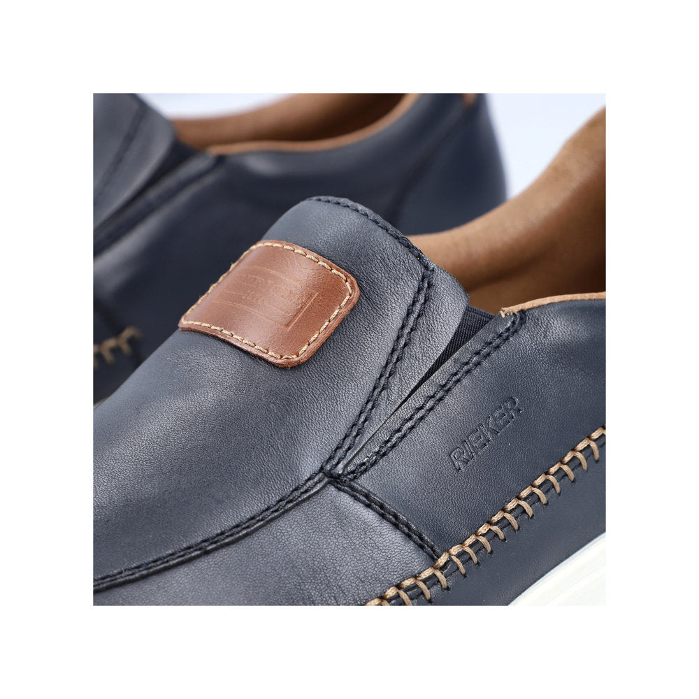 Rieker Men's Soft Leather Slip On Shoe â Hobson Shoes