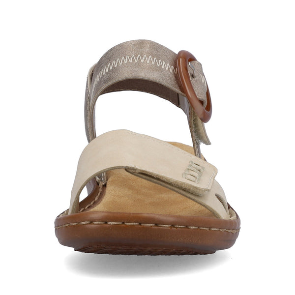Rieker ladies Buckle Detail Adjustable Sandal