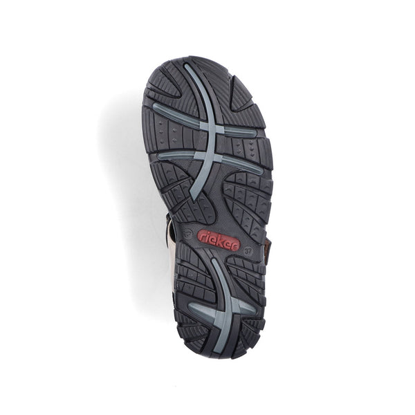 Rieker Ladies Velcro Trekking Sandal