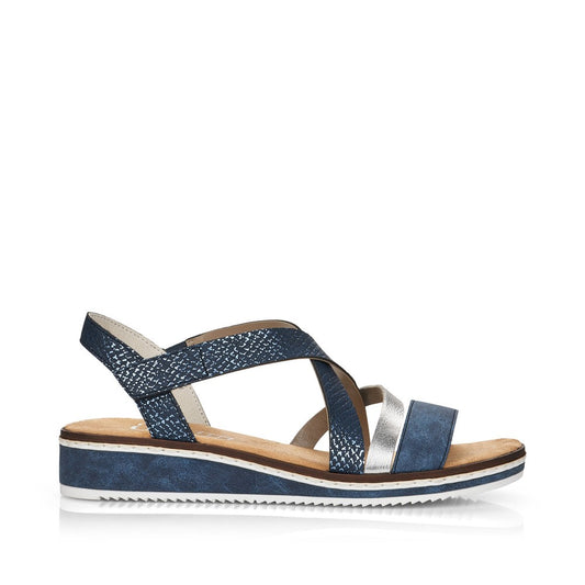 Rieker Ladies Cross Strap Sandal