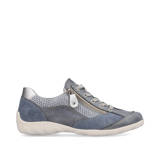 Remonte Ladies Zip Sided Lace Up casual Shoe