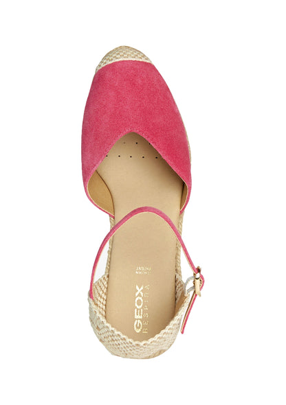 Geox Gelsa Ladies Wedge Heel Espadrille