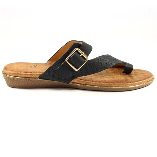 Lunar Demi Toe Loop Ladies Backless Sandal