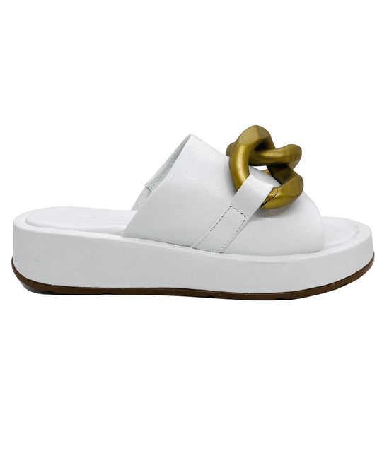 Carmela Ladies Buckle Trim Slider