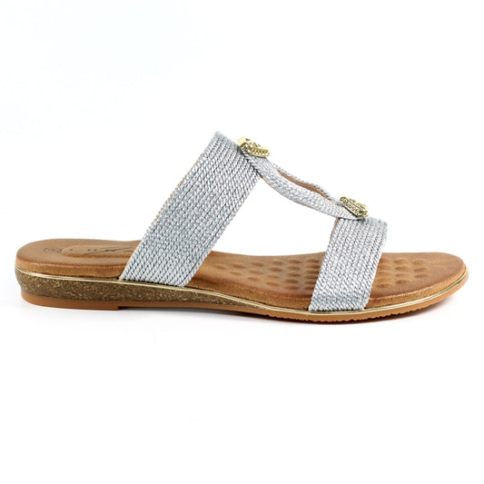 Lunar Calow Ladies Flat Backless Sandal